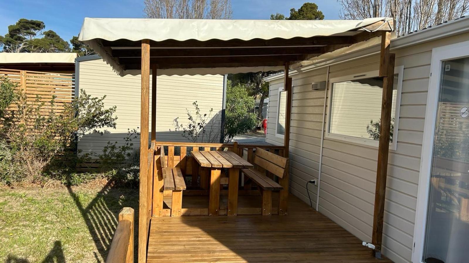 Mobil-Home - Narbonne-Plage - Clim, Tv Buitenkant foto