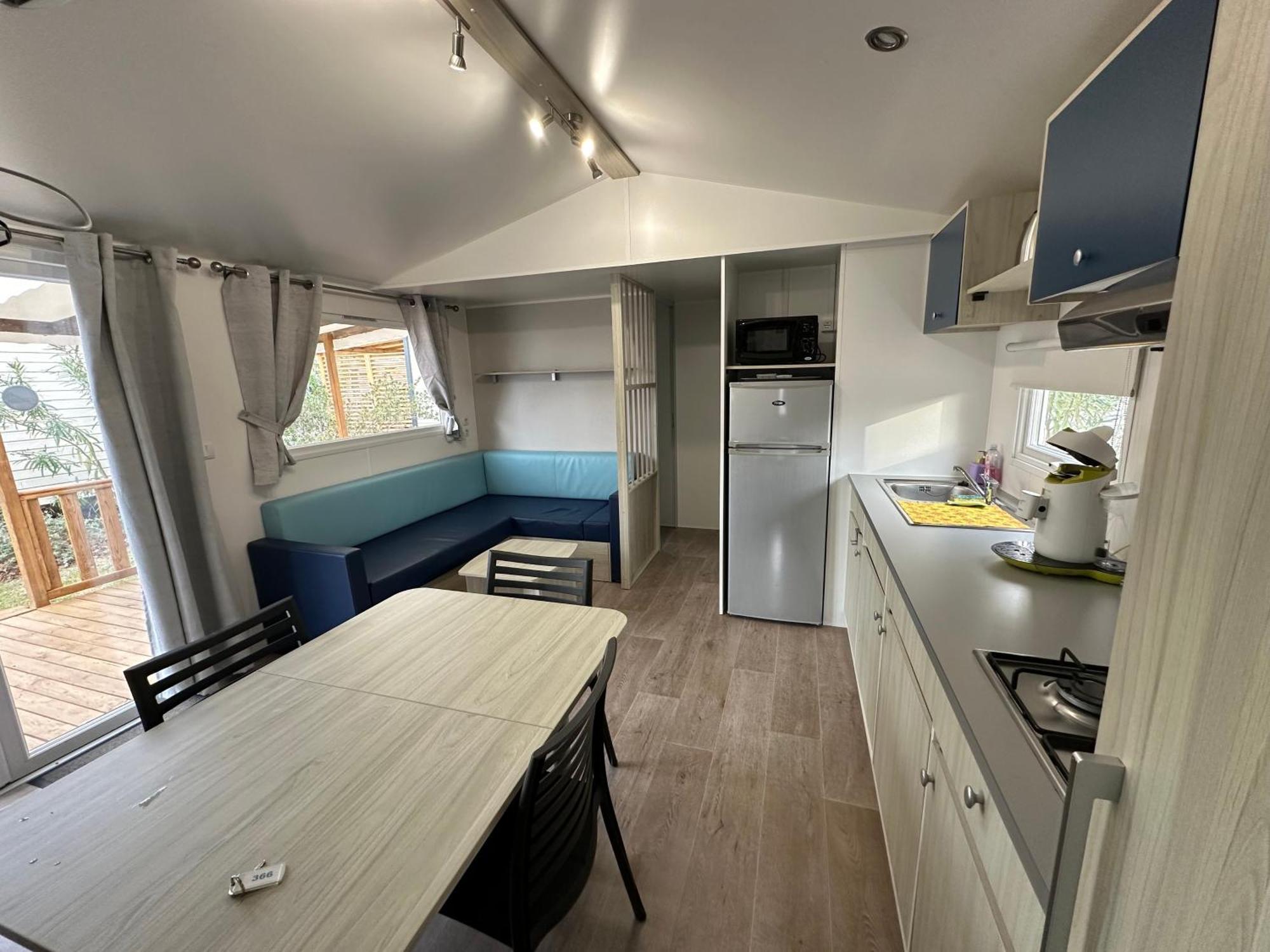 Mobil-Home - Narbonne-Plage - Clim, Tv Buitenkant foto